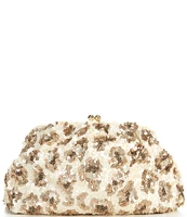 Antonio Melani Sequin Kisslock Dome Clutch