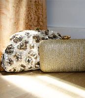 Antonio Melani Sequin Kisslock Dome Clutch
