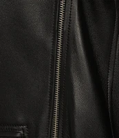 Antonio Melani Stella Genuine Leather Moto Jacket