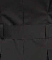 Antonio Melani Sylvia Belted Mock Neck Dress