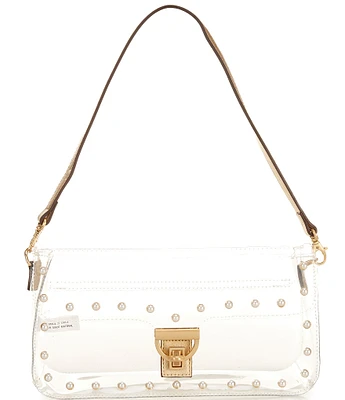 Antonio Melani Tanya Clear Studded Crossbody Bag