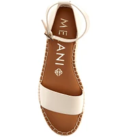 Antonio Melani Tanya Leather Espadrille Wedge Sandals