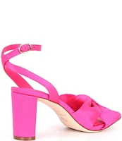 Antonio Melani Tess Satin Knotted Dress Sandals