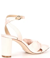 Antonio Melani Tess Satin Knotted Dress Sandals