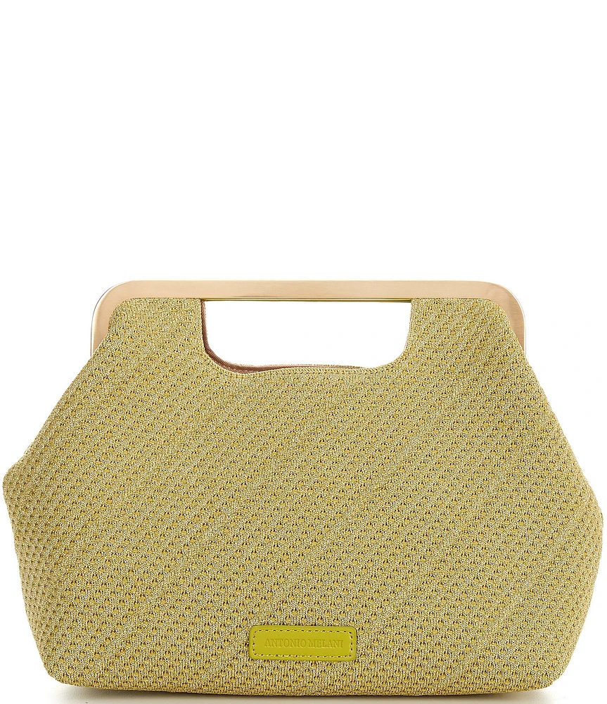 Antonio Melani Violet Knit Clutch