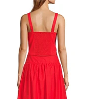 Antonio Melani Whitney Coordinating Sweetheart Neck Sleeveless Blouse