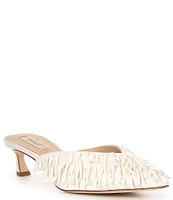 Antonio Melani x Elizabeth Damrich Babe Satin Mules