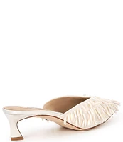 Antonio Melani x Elizabeth Damrich Babe Satin Mules