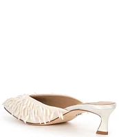 Antonio Melani x Elizabeth Damrich Babe Satin Mules