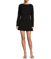 Antonio Melani x Elizabeth Damrich Coupe A-Line Mini Skirt