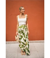 Antonio Melani x M.G. Style Abbie Sweetheart Neck Sleeveless Crop Top