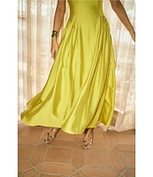 Antonio Melani x M.G. Style Jen A-Line Square Neck Sleeveless Dress