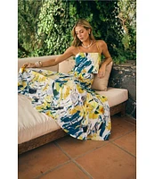 Antonio Melani x M.G. Style Lamar Printed Two Piece Poplin Blouse & Skirt Set