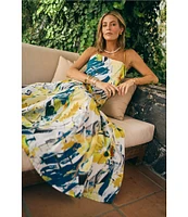 Antonio Melani x M.G. Style Lamar Printed Two Piece Poplin Blouse & Skirt Set