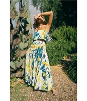 Antonio Melani x M.G. Style Lamar Printed Two Piece Poplin Blouse & Skirt Set