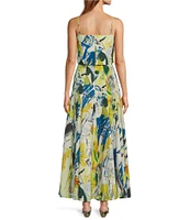 Antonio Melani x M.G. Style Lamar Printed Two Piece Poplin Blouse & Skirt Set