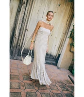 Antonio Melani x M.G. Style Pearl Sands Slouchy Drawstring Bucket Bag