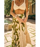 Antonio Melani x M.G. Style Pearl Sands Crochet Slouchy Tote