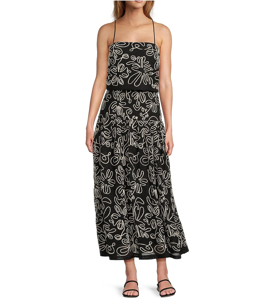 Antonio Melani x Style by Simkins Aoife Crochet Top & Skirt Set