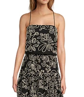 Antonio Melani x Style by Simkins Aoife Crochet Top & Skirt Set