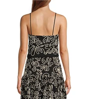 Antonio Melani x Style by Simkins Aoife Crochet Top & Skirt Set