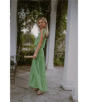Antonio Melani x Style by Simkins Charlotte Printed Poplin Top & Skirt Set