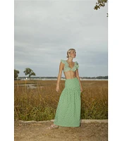 Antonio Melani x Style by Simkins Charlotte Printed Poplin Top & Skirt Set