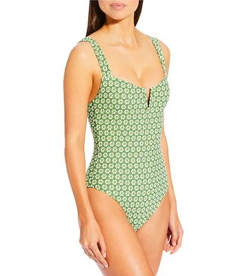 Antonio Melani x Style by Simkins Charlsie V-Wire One Piece Swimsuit