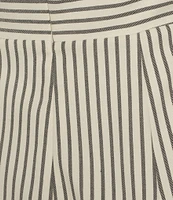 Antonio Melani x Style by Simkins Emma Stripe Print Square Neck Sleeveless Dress