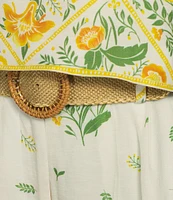 Antonio Melani x Style by Simkins Lindsey Printed Linen Blend Set