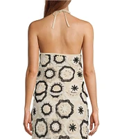 Antonio Melani x Style by Simkins Somers Crochet Top & Skirt Set