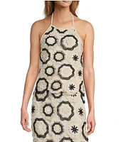 Antonio Melani x Style by Simkins Somers Crochet Top & Skirt Set