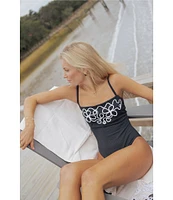 Antonio Melani x Style by Simkins Stella Bandeau One Piece Swimsuit