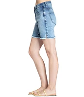 APNY Denim Mid Rise Shorts