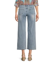 APNY Flat Front Wide Leg Cropped Pants