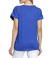 APNY Knit Crew Neck Short Sleeve Shirt