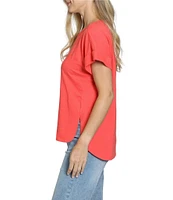 APNY Knit Crew Neck Short Sleeve Shirt