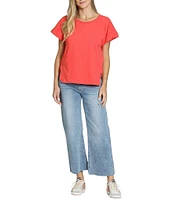 APNY Knit Crew Neck Short Sleeve Shirt