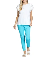 APNY Liberty Stretch Denim High Rise Skinny Ankle Pants