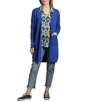 APNY Open Front Long Sleeve Cardigan