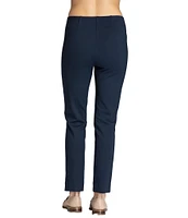 APNY Ponte Stretch Mid Rise Split Hem Pants