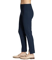 APNY Ponte Stretch Mid Rise Split Hem Pants