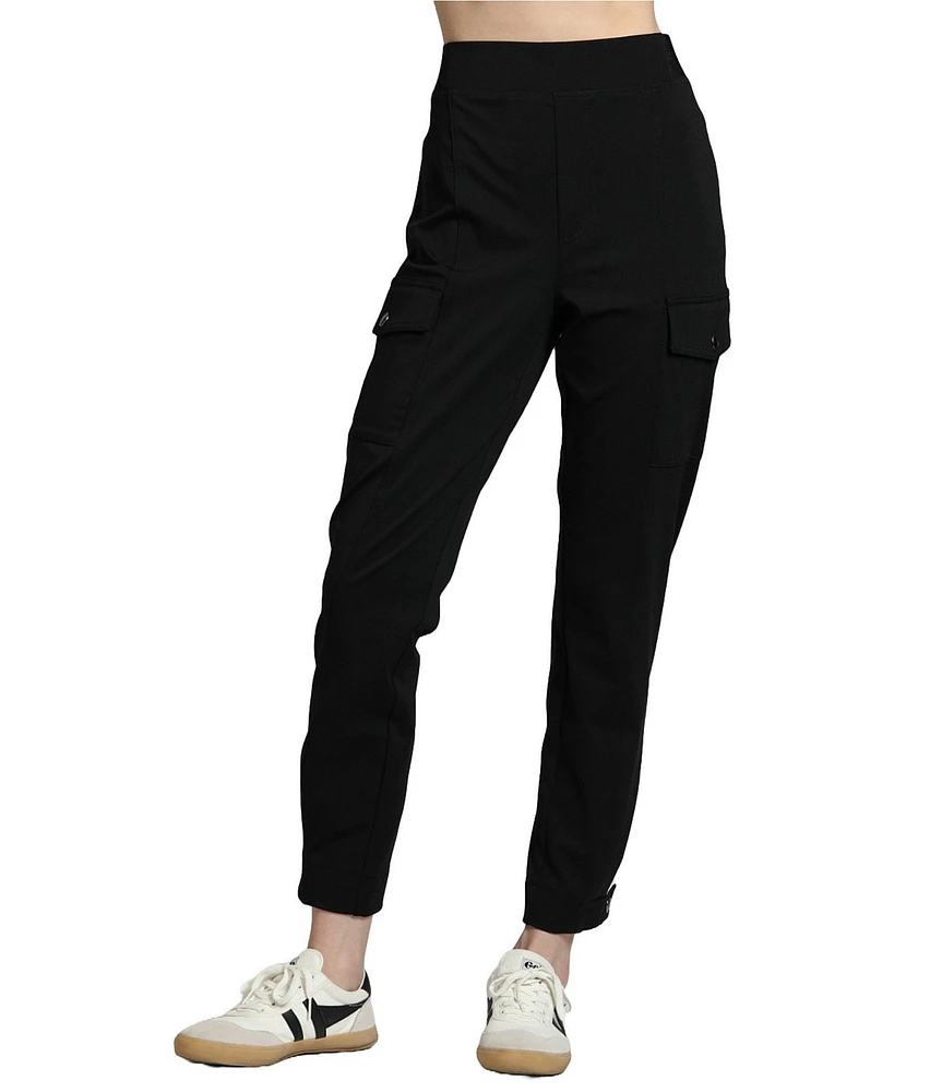 APNY Stretch Ponte Cargo Pull-On Pant