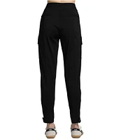 APNY Stretch Ponte Cargo Pull-On Pant