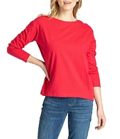 APNY V-Neckline 3/4 Sleeve Tee Shirt