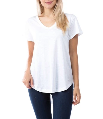 APNY V-Neckline 3/4 Sleeve Tee Shirt