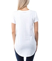 APNY V-Neckline 3/4 Sleeve Tee Shirt