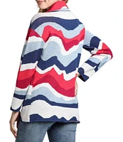 APNY Wave Knit Cardigan Coat
