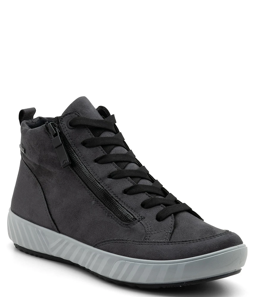 ara Adrienne Waterproof High Top Zip Sneakers