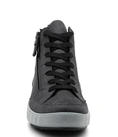 ara Adrienne Waterproof High Top Zip Sneakers